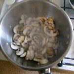 kabeljauw uit de oven met champignonsaus