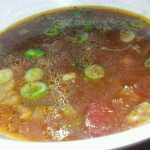 Thaise soep met garnalen