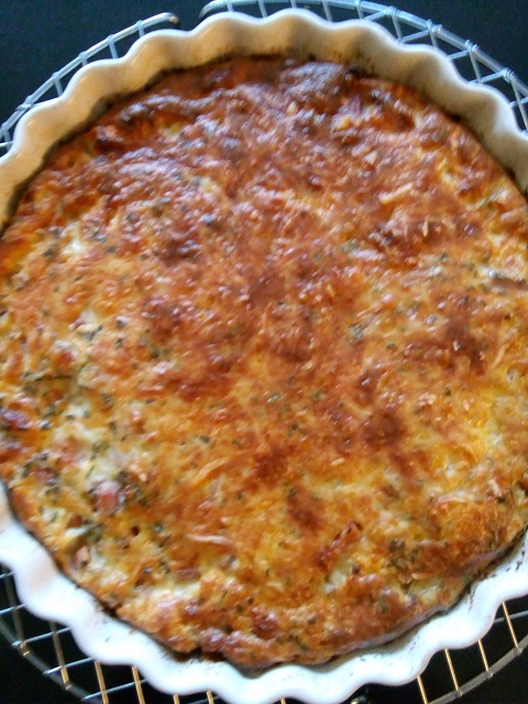 Quiche zonder deeg