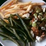 Garnalen en groenten uit de wok