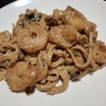 Drumsticks met romige champignons